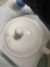 华光国瓷 骨瓷茶杯带盖 办公会议杯 陶瓷茶杯 手工茶杯盖杯 清秋雅韵 双杯 实拍图