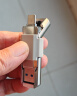 爱国者（aigo）256GB USB3.2 Type-C双接口 高速固态U盘 U393 读520MB/s 写420MB/s 手机U盘 狂飙移动存储 实拍图