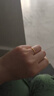 金至福碎冰冰黄金戒指情侣款足金素圈碎碎冰气质女戒计价七夕情人节礼物 约0.8g（多退少补-9圈） 实拍图