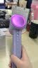 康佳（KONKA）高速吹风机家用静音负离子大功率护发不伤发电吹风发廊速干吹风筒便携生日礼物情侣送礼 【至尊款-梦幻紫】2亿负离子+11w转电机 实拍图