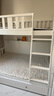 皓娜实木儿童上下床上下铺两层高低子母床小户型加厚多功能双人子母床 单梯款+床垫+书架+双抽 上铺宽1.15米下铺宽1.35米 实拍图