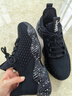 JEEP漫步水间吉普男鞋春季透气飞织防水雨鞋户外骑行登山鞋男士运动鞋 黑色（店长推荐）【防水款】 P893166RK 40 （运动鞋码） 实拍图