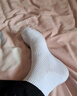 李宁（LI-NING）袜子运动袜（3双）夏季跑步羽毛球袜男女防臭吸汗生活袜篮球袜 实拍图