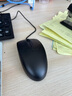 双飞燕（A4TECH）OP-520SU 轻音有线鼠标 笔记本台式电脑办公家用便携鼠标 USB接口 黑色 实拍图