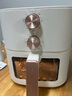 美的（Midea）空气炸锅不用翻面 透明可视易用旋钮控温 实用大容量家用6L 全金属腔体无异味 微蒸汽嫩烤 KZE6086 实拍图