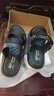 蜻蜓牌夏季男士凉鞋真皮透气牛皮防滑沙滩鞋新款潮流休闲外穿两用凉拖鞋 黑色 40 实拍图