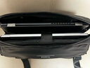 探迹者（TAJEZZO）N6潮流单肩斜挎包男士通勤运动骑行背包大容量邮差包手提电脑包 N6-黑色 13.3寸笔记本 实拍图