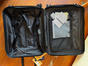 新秀丽（Samsonite）行李箱20英寸拉杆箱欧洲条纹旅行箱商务前开口登机箱黑色KF1 实拍图