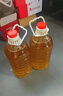 言妤2.5L5L10升20斤装透明食用塑料花生油桶水油壶油瓶酒桶酒瓶 10升/20斤(加厚) 2个 实拍图