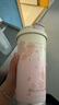 Vanow樱花保温杯女生咖啡陶瓷内胆吸管杯子家居馆水杯毕业季送老师礼物 实拍图