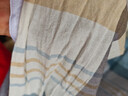 无印良品新疆棉花被子棉被可拆洗被芯+被套春秋被单人宿舍加厚保暖冬被褥 英伦蓝格【可拆洗新疆棉花被】 180*220cm【纯棉被套+8斤棉被】 实拍图