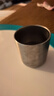 无印良品（MUJI）不锈钢双层马克杯 大容量男女办公学生水杯茶杯咖啡杯 银色380ml 实拍图