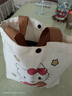 【京东物流】升级版加大加厚帆布包女包便携帆布手提包便当包 helloKitty（带按扣）活动 实拍图