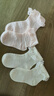 davebella戴维贝拉夏女童短袜DB17732粉白色组13CM 实拍图
