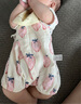 babylove婴儿连体衣夏季竹棉山茶纱布和尚服新生儿宝宝衣服薄款透气哈衣 实拍图