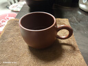 宜兴原矿紫砂小口杯纯手工品茗杯主人杯大红袍带把功夫茶杯 实拍图