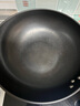 康巴赫铁锅无涂层炒锅精铁炒菜锅电磁炉燃气灶通用锅具32cm 实拍图