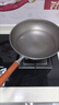 塔驰密司（touchmiss） 钛锅纯钛炒锅无涂层不粘锅炒菜锅家用圆底不沾燃气煤气灶适用 3.0厚底薄壁工艺全钛柄钛锅 0寸 40CM（适合5-12人 重1.85kg ） 实拍图