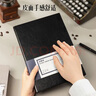得力(deli)商务记事本笔记本子 皮面本办公会议日记本A4/160张 黑色3306 实拍图