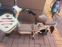飞鸽 FG FLYING PIGEON电动车锂电成人女生女士小型电动自行车轻便电单车2025新款电瓶车两轮车 糯米白【新升级款/可上牌照/智能快充】 【铅酸】12A石墨烯/可提充电/助力续航70km 实拍图