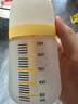 小雅象防胀气奶瓶新生儿玻璃奶瓶3-6个月婴儿奶瓶 240ml 加强款 实拍图