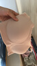 NEIWAI内外橙标云朵无尺码文胸内衣女固定杯无钢圈粉底液无痕文胸送女友 【升级固定杯吊带】杏仁粉 均码 实拍图