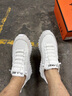 MBAE品牌轻奢男鞋春季新款透气老爹鞋男百搭运动休闲鞋子增高鞋男 白色【网面】-高端男鞋 42 -皮鞋码,偏大 实拍图