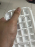 【出口转内销】按压冰块模具冰格家用食品级制冰盒冰箱制冰神器 【奶白28格】单层套装 赠冰铲 实拍图