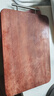 京东京造 菜板 砧案板切菜实木食品级抑菌【乌檀整木】36*25*2.5cm 实拍图