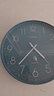 Timess挂钟客厅钟表家用时钟2025款免打孔简约创意挂表挂墙石英钟35cm 实拍图