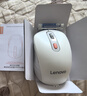 联想（Lenovo）无线蓝牙双模鼠标  便携办公鼠标 人体工程学设计 适用台式机一体机笔记本平板Howard白色 实拍图