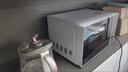 美的（Midea）家用小型多功能微波炉 家庭容量20L 焖炖煮热 转盘加热 智能菜单 触控面板 易洁内腔 M1-L213C 黑色 实拍图