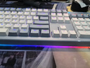 雷神（ThundeRobot）K104S 104键有线机械键盘 RGB背光键盘 电脑游戏笔记本家用办公键盘全键热插拔无畏契约 蓝白 红轴 实拍图