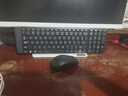 罗技（Logitech）MK220 键鼠套装 无线键鼠套装 办公键鼠套装  多媒体键鼠套装 带无线2.4G接收器 黑色 实拍图
