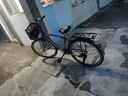 凤凰 自行车成人男式通勤26寸城市代步变速脚踏复古28老式单车 马斯特 玻璃黑 单速 实拍图