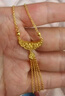 中国黄金（CHINA GOLD）足金精品幸福花嫁流苏黄金套链项链送女友老婆生日七夕情人节礼物 约 5.8g【克重多退少补】 实拍图