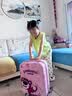 麦斯卡x迪士尼草莓熊儿童行李箱16英寸旅行箱女孩双面卡通箱 登机箱 实拍图