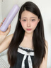 佳梵妮【三分钟快速造型】新款无线直发梳负离子无线有线二合一护发不伤发便携两用造型直板夹内扣魔发梳 【5亿负离子护发+支持快速边充边用】淡雅紫 实拍图
