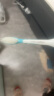 飞利浦（PHILIPS）儿童电动牙刷 男女生蓝牙版 适用4-6-12岁 自带2支迷你刷头+8款贴纸 蓝色HX6322/04 国家补贴 实拍图