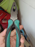 绿林（GREENER）老虎钳钢丝钳8寸家用钳子省力工业级多功能虎口钳大师系列剪线钳 实拍图