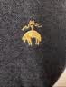 布克兄弟（BrooksBrothers）男士夏季金羊刺绣珠地网眼修身短袖Polo衫 0003-深灰色 M 实拍图