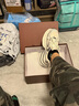 骆驼（CAMEL）【银月】老爹鞋女撞色厚底休闲鞋 L24A283742A 米/灰 38 实拍图
