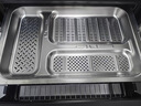 海尔（Haier）消毒柜嵌入式 灭菌舱系列115L三层 家用消毒碗柜 紫外线+光波巴氏消毒 0臭氧 快消 婴儿奶瓶EB071 实拍图