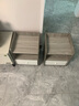 尋巧（SPERMEK）床头柜卧室小型时尚收纳柜子储物柜现代简约带抽屉窄边柜置物矮柜 店长推荐【经济款】单抽欧文莱灰 实拍图