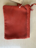 无印良品（MUJI）再生聚酯纤维 双拉链包收纳袋 居家旅行数据线小收纳包便携零钱包 橙色/S/长13.5*宽10cm 实拍图