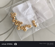 御邪黄金转运珠足金999路路通光面金珠串珠吊坠隔珠520礼物 3mm特供金珠十颗 实拍图
