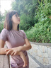 瑜伽少女 夏季运动套装女速干健身衣大码跑步服短袖透气瑜伽服薄款 紫上衣+紫短裤 L(110-125斤) 实拍图