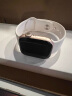 Apple/苹果 Watch Series 10 智能手表GPS款42毫米玫瑰金色铝金属表壳淡桃粉色运动型表带S/M MX1R3CH/B 实拍图