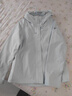 迪卡侬（DECATHLON）户外硬壳冲锋衣女款春秋登山服防风防水夹克风衣运动外套MH150 云纱蓝 M 实拍图