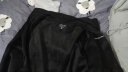 南极人（Nanjiren）运动套装春秋新款情侣开衫运动服休闲跑步健身卫衣 黑灰(男厚款)-82473 M 实拍图